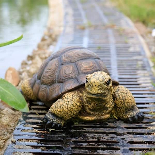 Weather-Resistant Resin Turtle Garden Statue Decoration HPDPXQS7VC