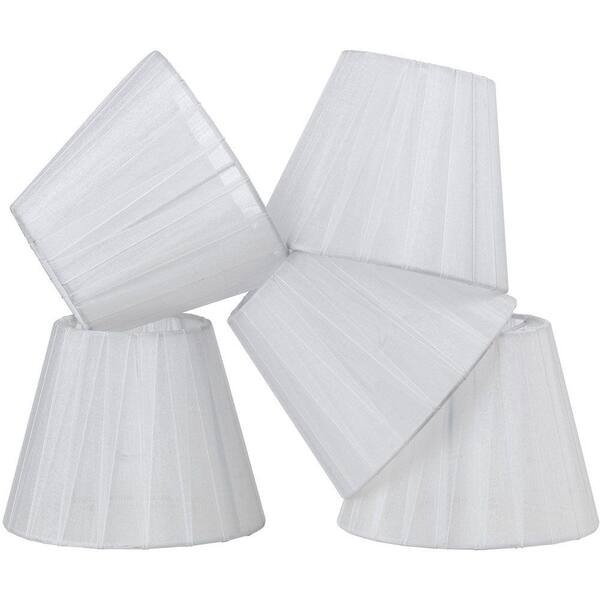 AF Lighting Fulton Mini Chandelier Clip-On Shades (5-Pack)