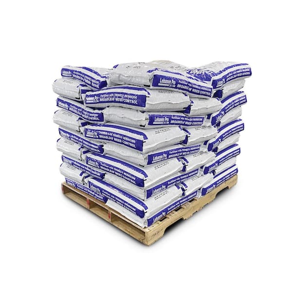 Lebanon Pro 50 lbs. Fertilizer with Trimec Herbicide Broadleaf Control 25-0-5 (45-Bags/693,000 sq. ft./Pallet)