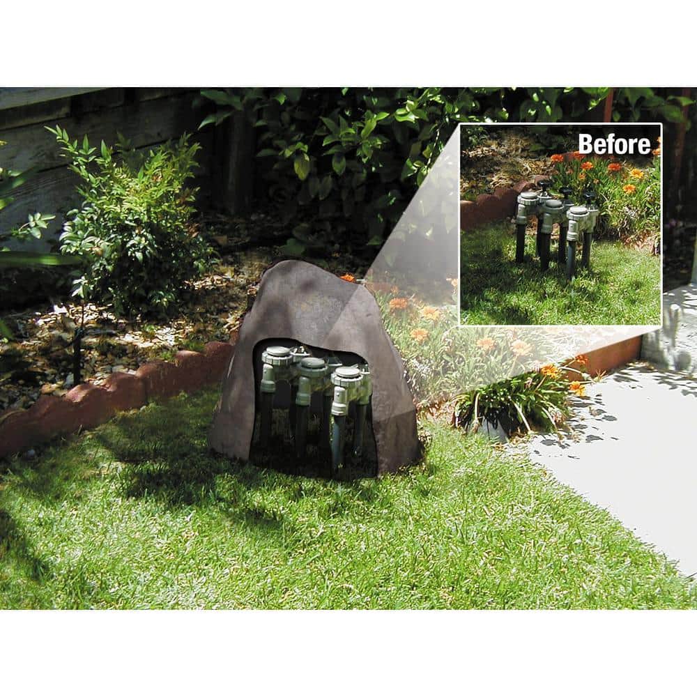 Large Sandstone Resin Outdoor Landscape Rock