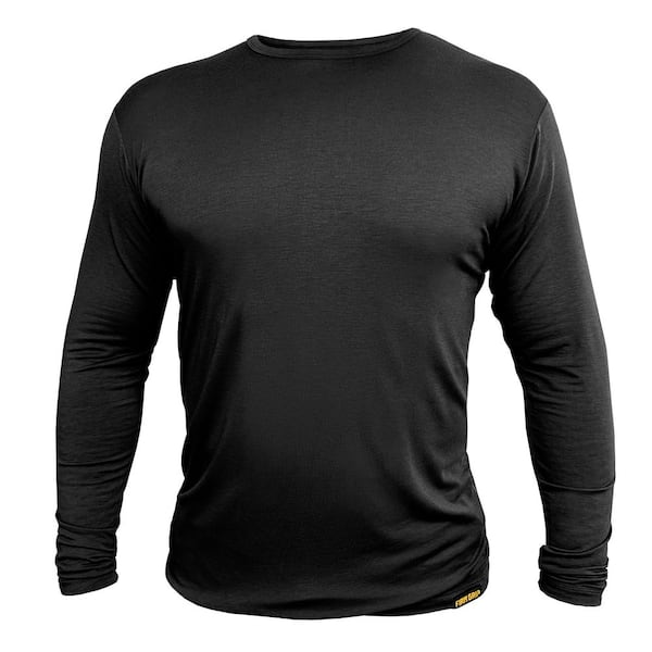FIRM GRIP Men's Extra Large Base Layer Long Sleeve Shirt (2-Pack