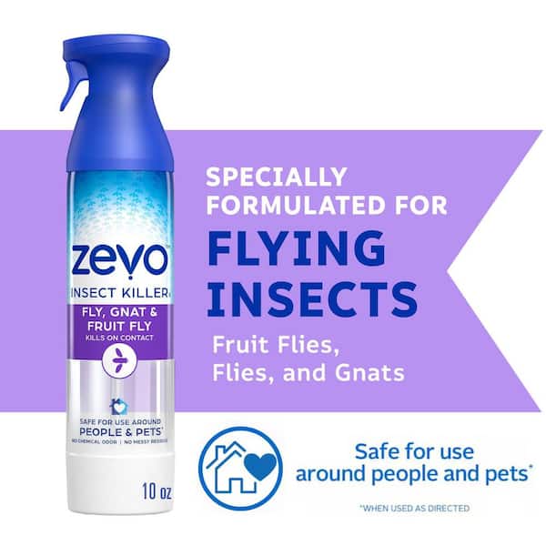 10 oz. Fly, Gnat and Fruit Fly Insect Killer Spray