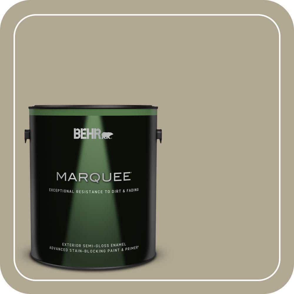1 gal. #BXC-22 Field Khaki Semi-Gloss Enamel Exterior Paint & Primer price history on PriceWatchPro