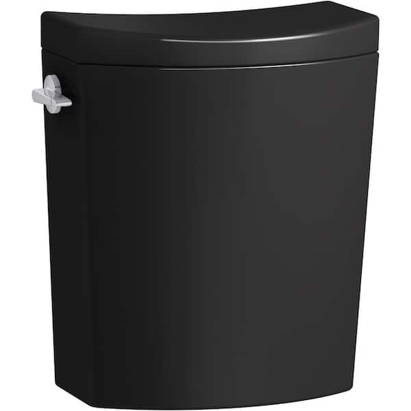 Persuade Curv 1.0 or 1.6 GPF Dual Flush Toilet Tank Only in Black