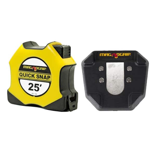MagnoGrip 25 ft. Quick Snap Magnetic Tape Measure