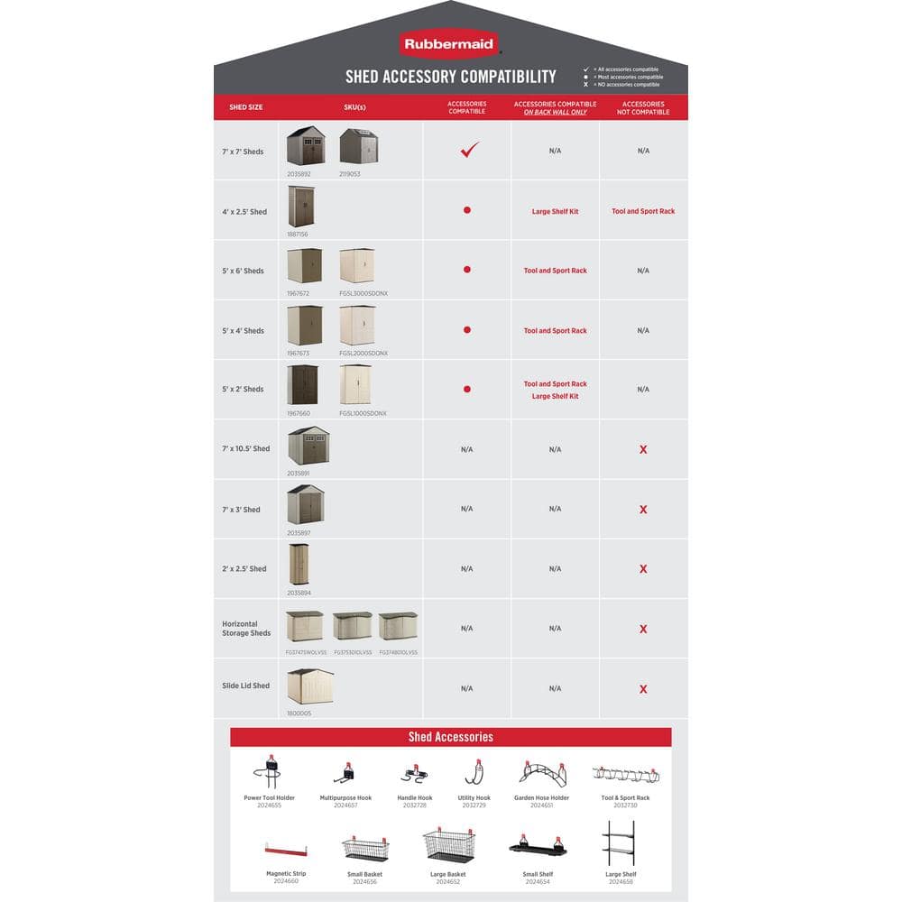 Beige Resin Slide-Lid Outdoor Storage Shed, 96 Cubic Feet