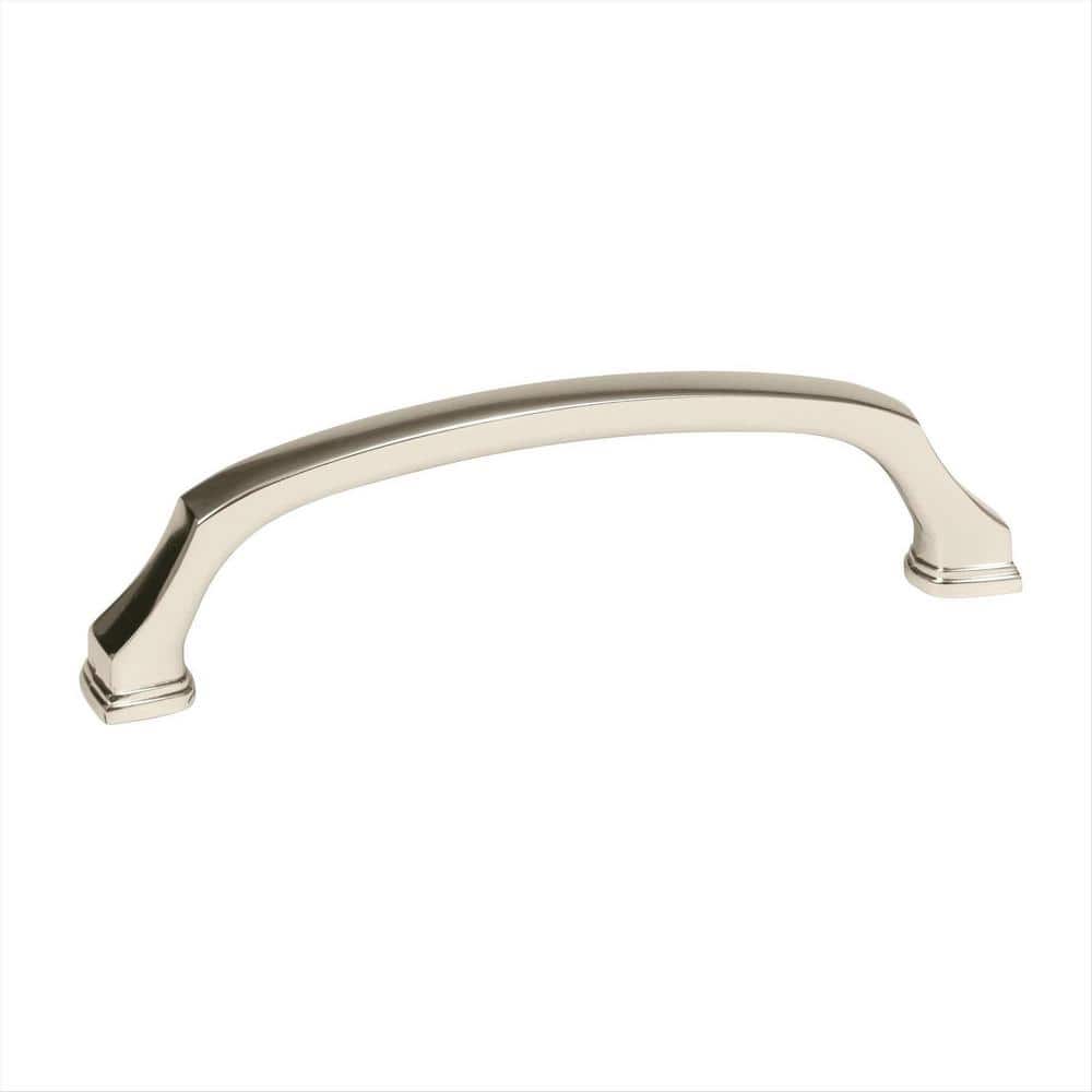 Revitalize 5-1/16 in. (128mm) Traditional Polished Nickel Arch Cabinet Pull