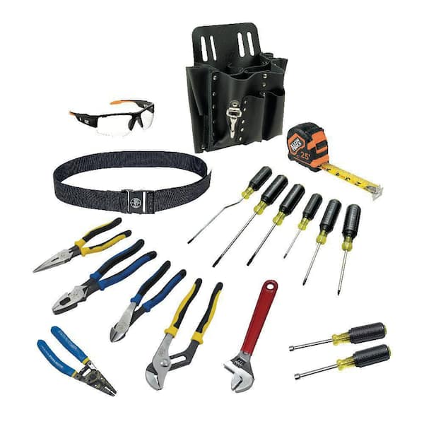 Klein Tools Tool Set, 18-Piece 80118 - The Home Depot