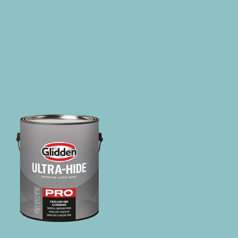 1 gal. PPG1147-4 Aqua Fiesta Eggshell Interior Paint price history on PriceWatchPro