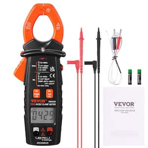 Digital Clamp Meter T-RMS 6000 Counts 600 A Clamp Multimeter Tester for Home Industry Voltage Resistance Maintenance