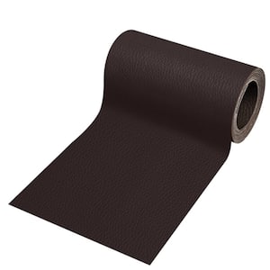 4 in. x 63 in. Brown Leather Repair Patch, Self-Adhesive Leather Repair Tape for Damaged Leather Furniture, Sofa Seating