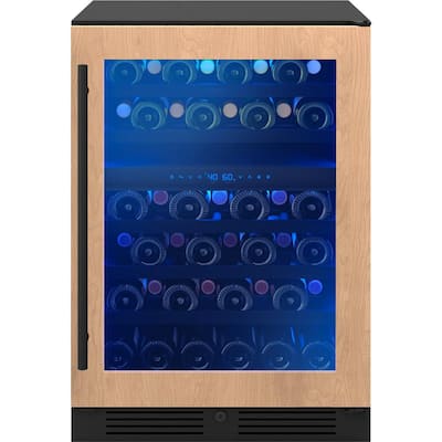 Presrv 24 in. 45-Bottle Dual Zone Panel-Ready Wine Cooler