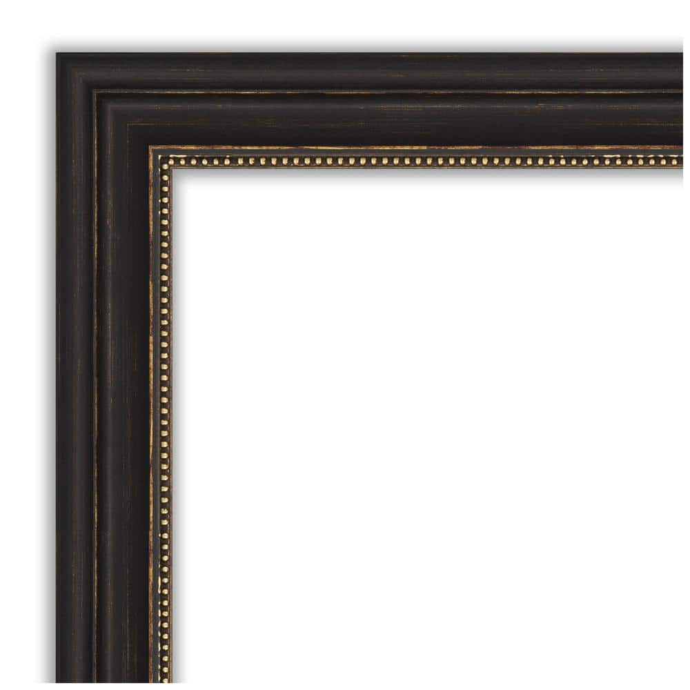 Accent Bronze Narrow 21.5" x 27.5" Rectangular Bathroom Vanity Mirror