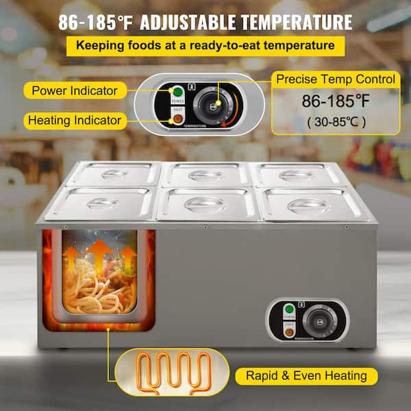 Food Warmer With Pan from Camerons Products