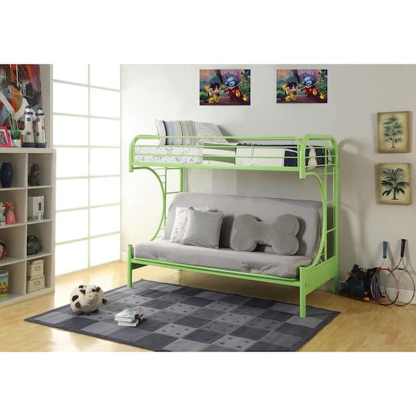 Acme Furniture Eclipse Green Twin, Acme Eclipse Twin Over Full Futon Bunk Bed Assembly Instructions