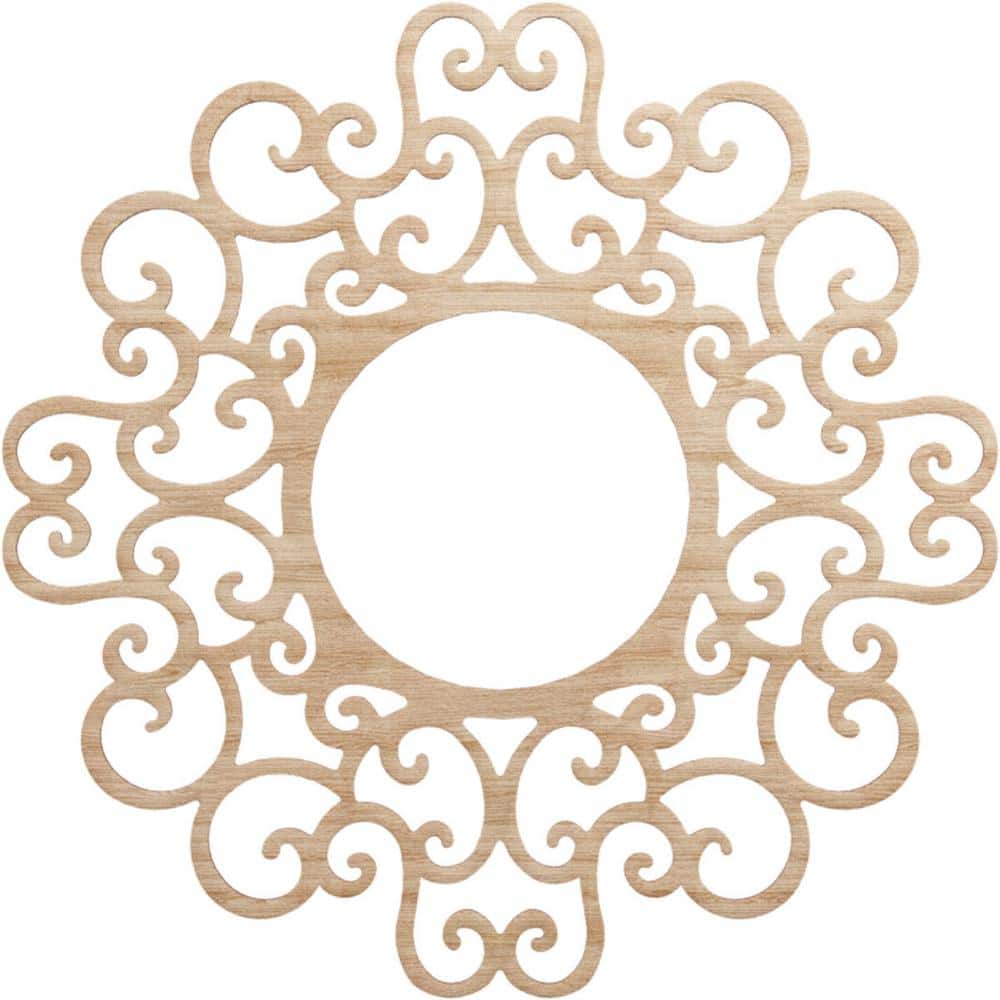 32 in. x 12.25 in. x 0.25 in. Wood Medallion Moulding price history on PriceWatchPro