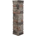 Stacked Stone 11.25 in. x 48 in. Kenai Faux Pillar Panel Siding