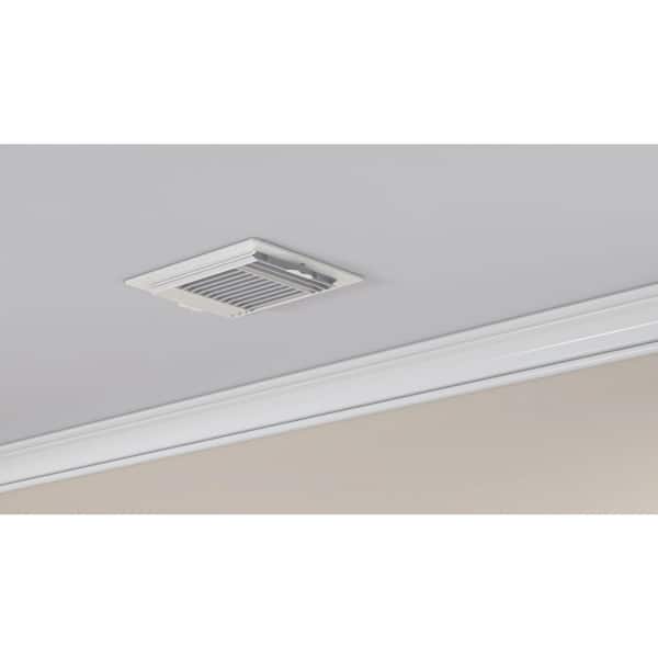 10 in. x 8 in. Plastic Ceiling Register 3-Way