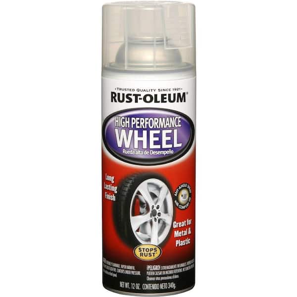 Rust-Oleum Automotive 12 oz. High Performance Gloss Clear Wheel Spray Paint  (6-Pack) 248929 - The Home Depot