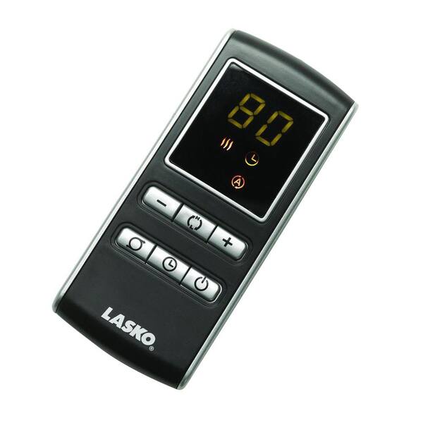 Lasko Tower 1500-Watt Electric Portable Ceramic Oscillating Space Heater  with Digital Remote Control 5572 - The Home Depot