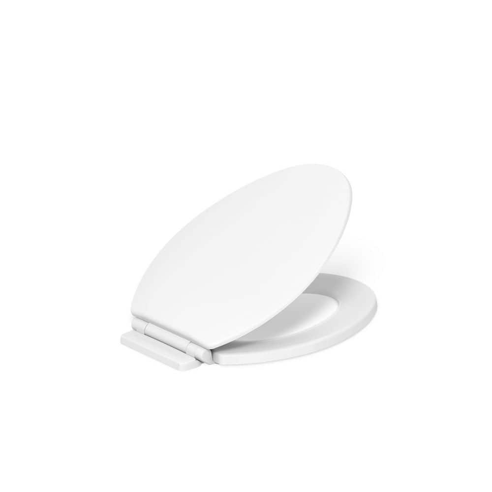 KOHLER - Broadwood Elongated Toilet Seat in White