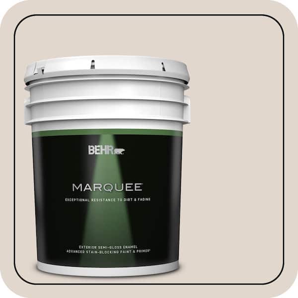 BEHR MARQUEE 5 gal. #MQ3-36 Translucent Silk Semi-Gloss Enamel Exterior Paint & Primer