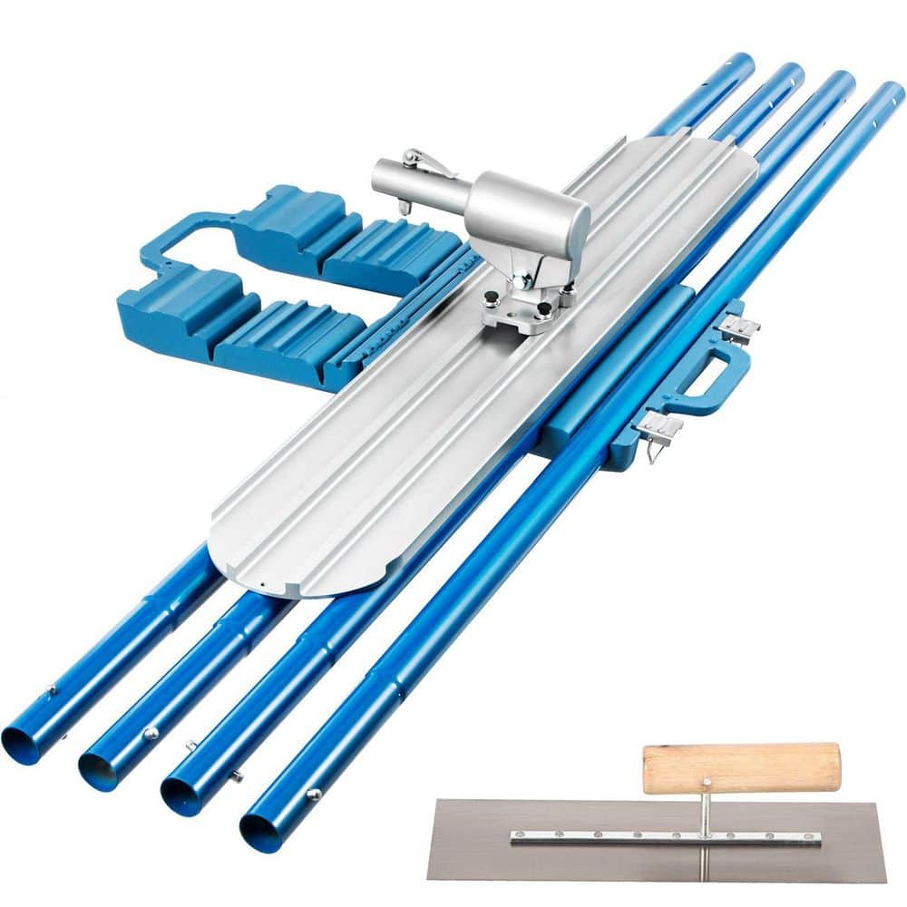 48 in. x 8 in. Round End Concrete Float Tool with 4 Float Handle, Bull Float Bracket, Magnesium Finishing Bull Float price history on PriceWatchPro