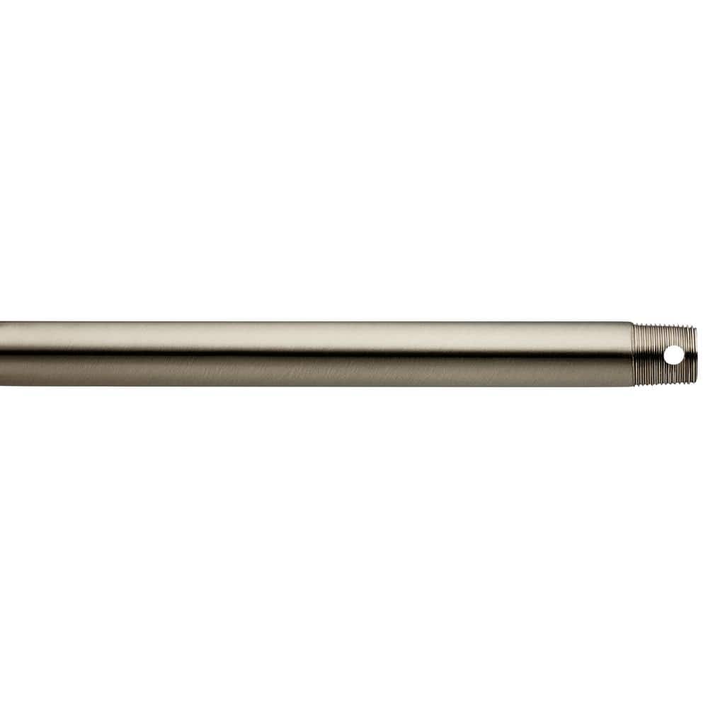 KICHLER Independence 48 in. Brushed Stainless Steel Dual Threaded