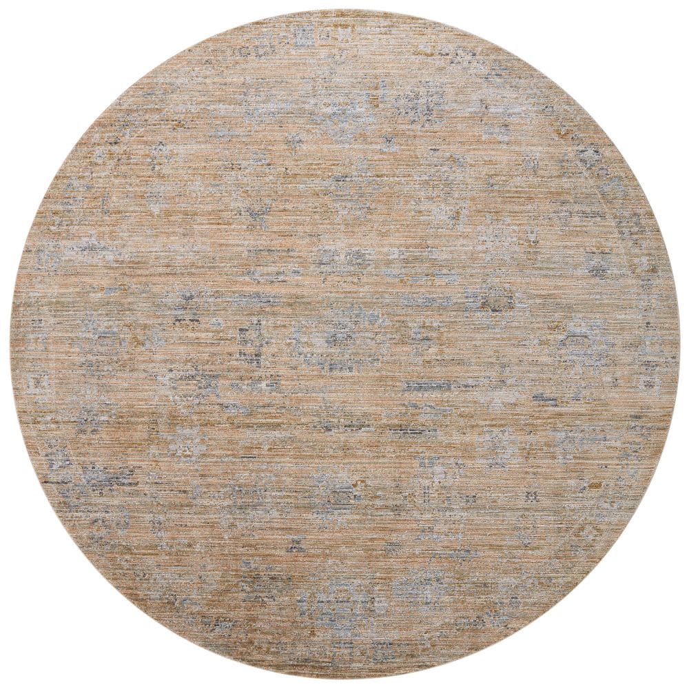 Jean Stoffer Katherine Copper / Steel 9 ft. 6 in. x 9 ft. 6 in. Round Traditional Area Rug price history on PriceWatchPro