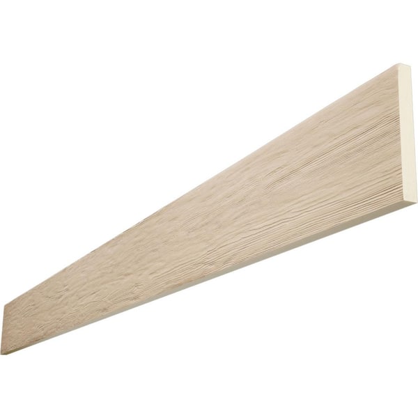 Ekena Millwork Endurathane 1 in. H x 12 in. W x 8 ft. L Rough Sawn Sonora Desert Faux Wood Beam Plank