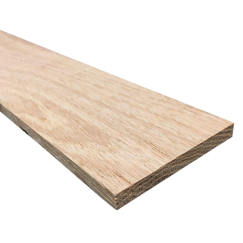 Weaber 1/4 in. x 3 in. x 3 ft. S4S Oak Board 27375 - The Home Depot