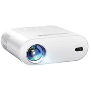 1920 x 1080 Full 4K Projector with 600 ANSI Lumens, WiFi, Bluetooth, Auto Keystone and Remote Focus