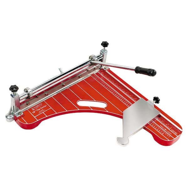ROBERTS 18 in. Pro Grade, VCT Vinyl Tile and Luxury Vinyl Tile Cutter up to 1/8 Thickness
