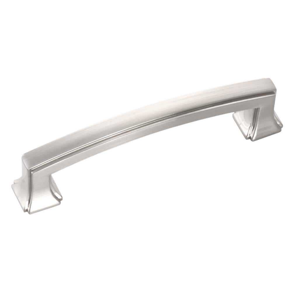 Satin Nickel Brushed Cabinet Drawer Pulls 10-Pack