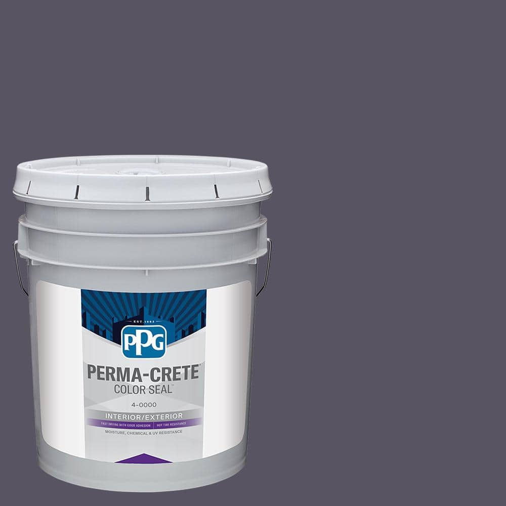 Reviews for Perma-Crete Color Seal 5 gal. PPG13-17 Purple Parlor Satin ...