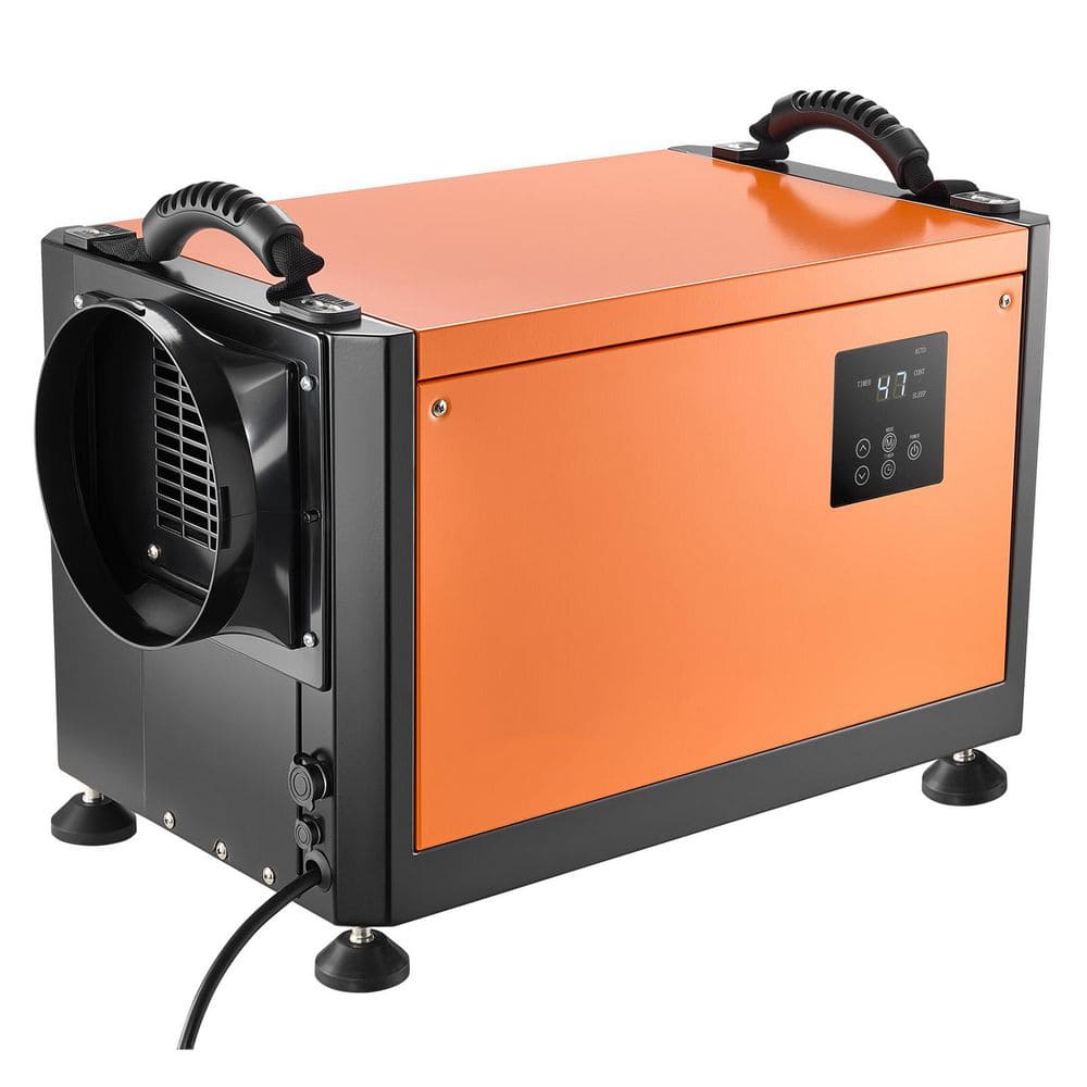 70 Pt. 1,000 sq. ft. Commercial Dehumidifier in Orange with Drain Hose, Portable Industrial Dehumidifier for Basements price history on PriceWatchPro