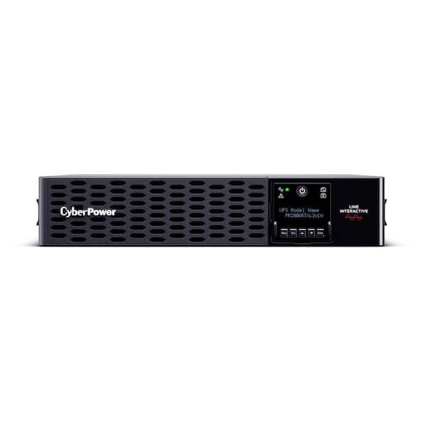2000VA/2000W, 120-Volt, Line Interactive, Sine Wave, 2U Rack/Tower Battery Backup