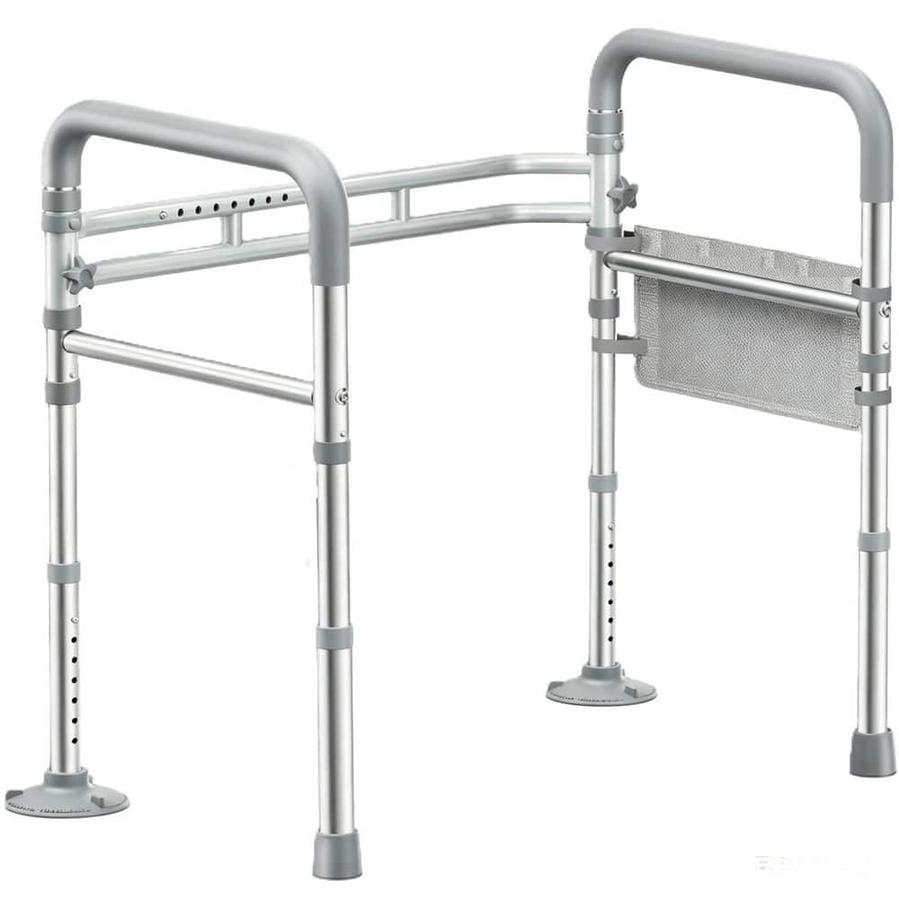 18.3 in. Grab Bar, Toilet Safety Rails, Adjustable Height and Width, Foldable Toilet Safety Frame, Fit Any Toilet price history on PriceWatchPro