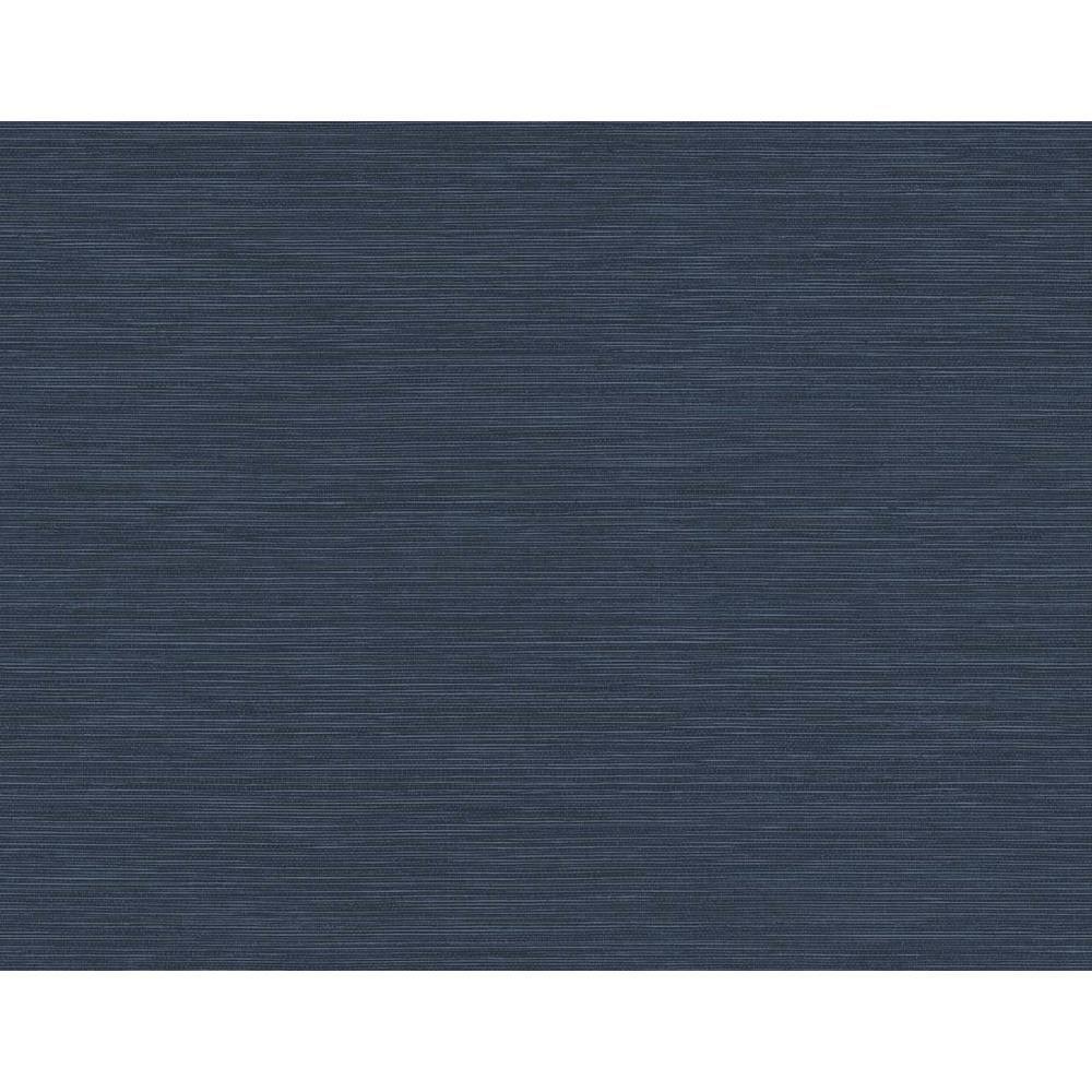 Caspian Blue Embossed Vinyl Wallpaper Roll
