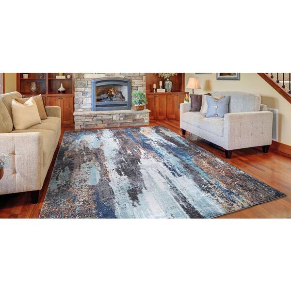 Concord Global Trading Vintage Collection Victoria Multi 7 ft. x 9