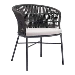 Freycinet Black Outdoor Fabric Dining Chair