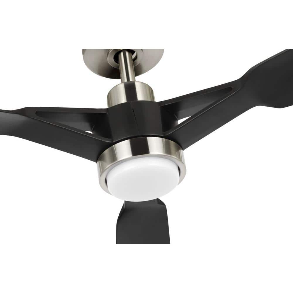 Belen 60" Matte Black Ceiling Fan with LED Light and Remote