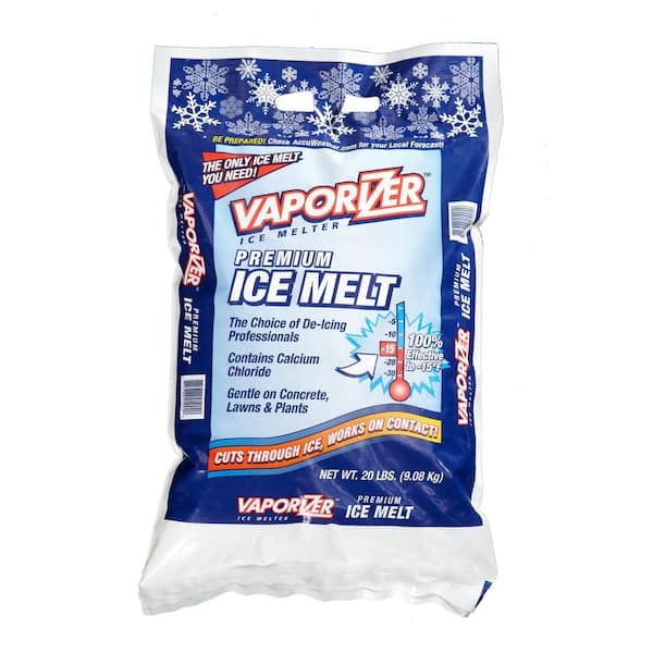 Vaporizer 50-lb Natural Sodium Chloride Rock Salt Ice Melt in the