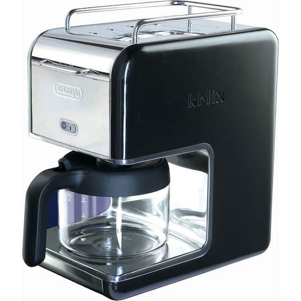 DeLonghi kMix 5-Cup Coffee Maker in Black-DISCONTINUED