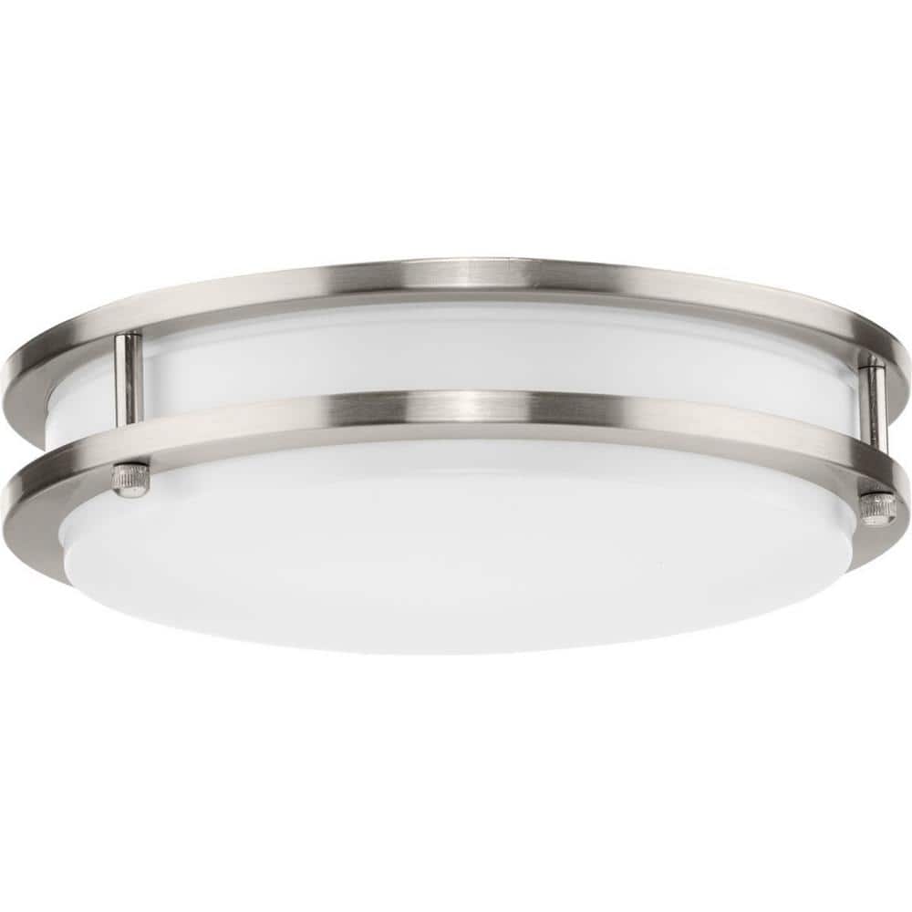 Abide Brushed Nickel 10.24" LED Flush Mount Light