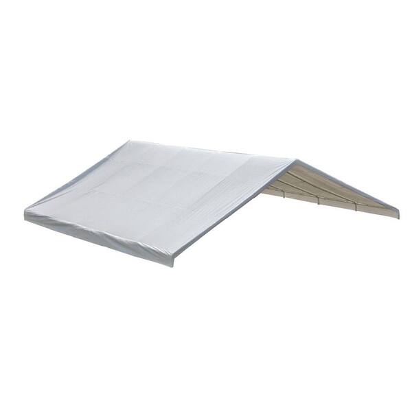 ShelterLogic Ultra Max 24 ft. x 30 ft. White Industrial Canopy Replacement Cover-DISCONTINUED