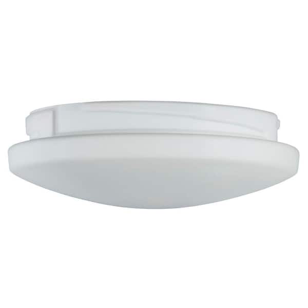 Hampton Bay Replacement Etched Opal Glass Light Cover for Mercer 52 in. Brushed Nickel Ceiling Fan