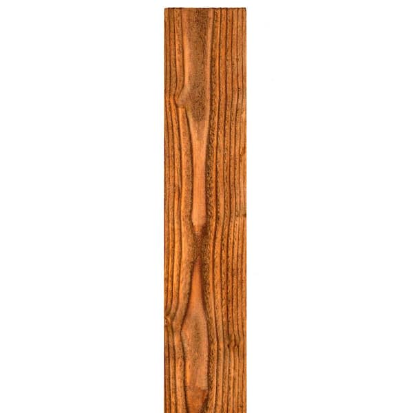 Alta Forest Products 5/8 in. x 5-1/2 in. x 6 ft. Cedartone Oil Stained Douglas Fir Flat Top Wood Fence Picket