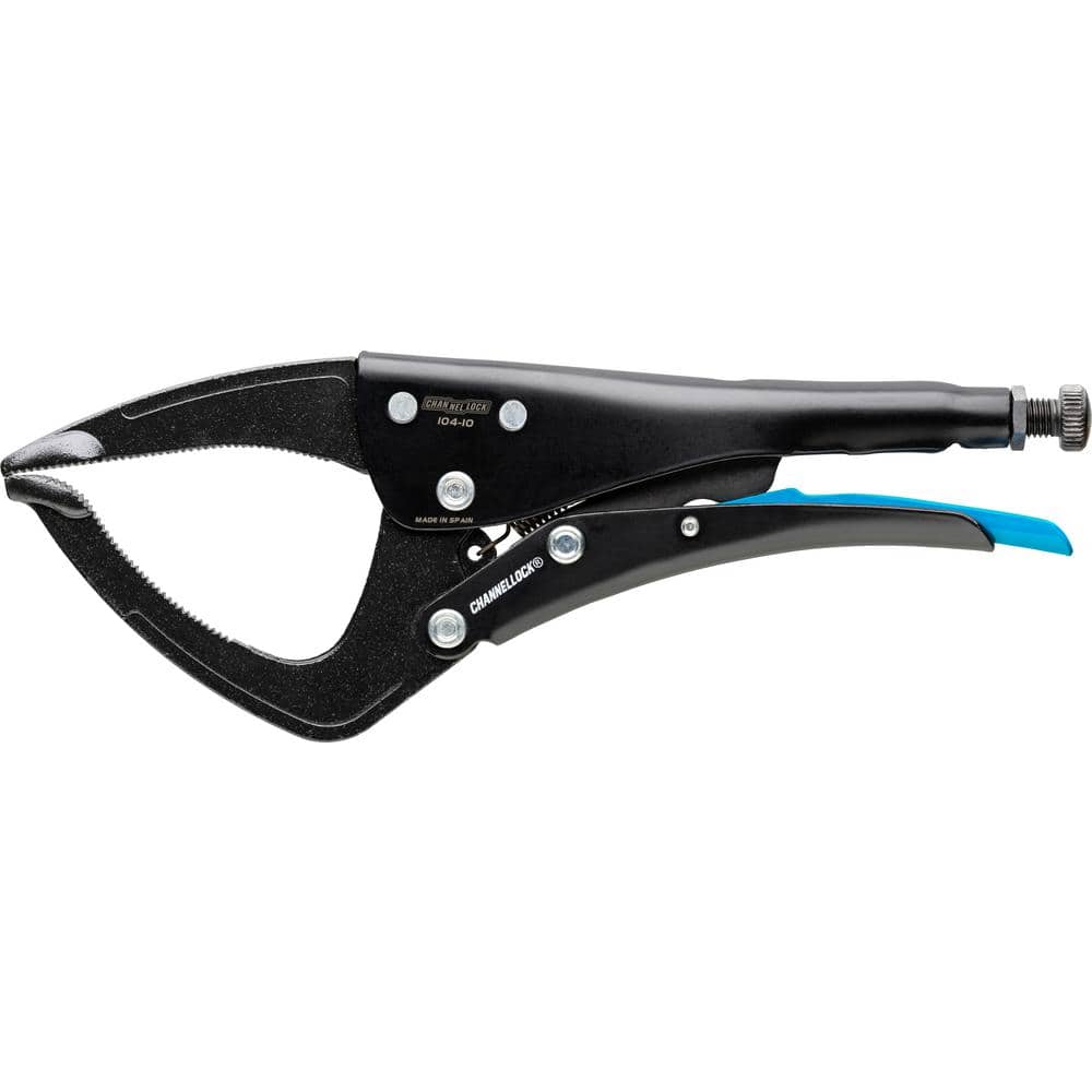 10 3/8 in Overall Lg, Plain Grip, Safety Wire Twister Plier