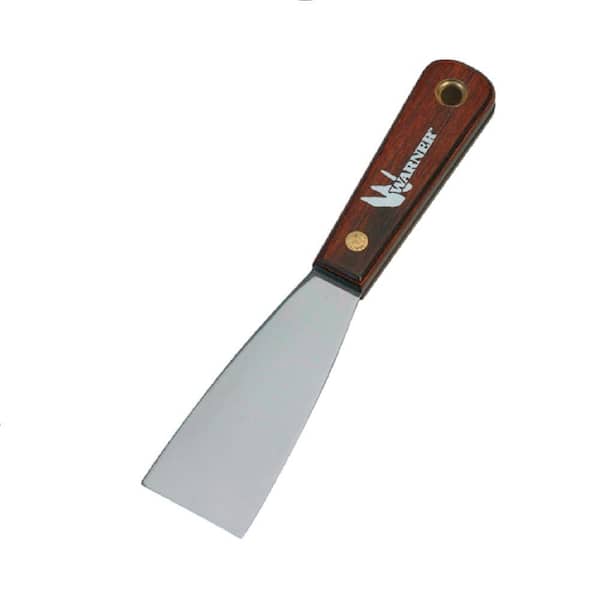Warner 1-1/2 in. Flex Putty Knife with Rosewood Handle 2789 - The Home ...
